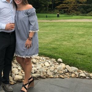 Off the shoulder dress